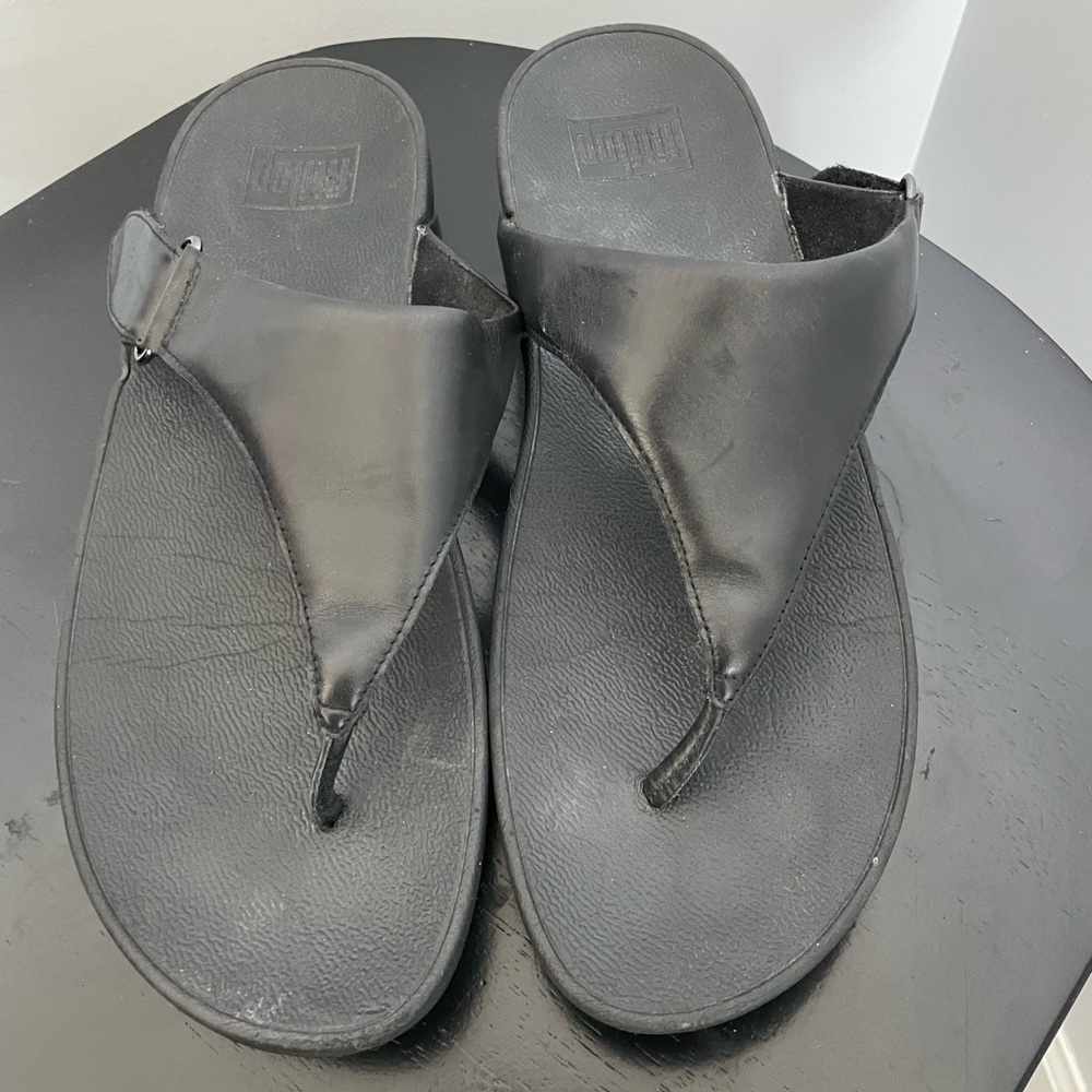 Fitflop Black Women's Sandals size 10 - Picture 2 of 6